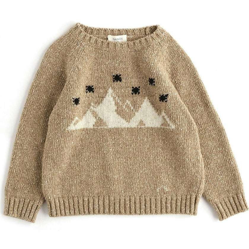 Mountain Scenery Knit Sweater