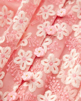 Julia Embroidered Mini Dress