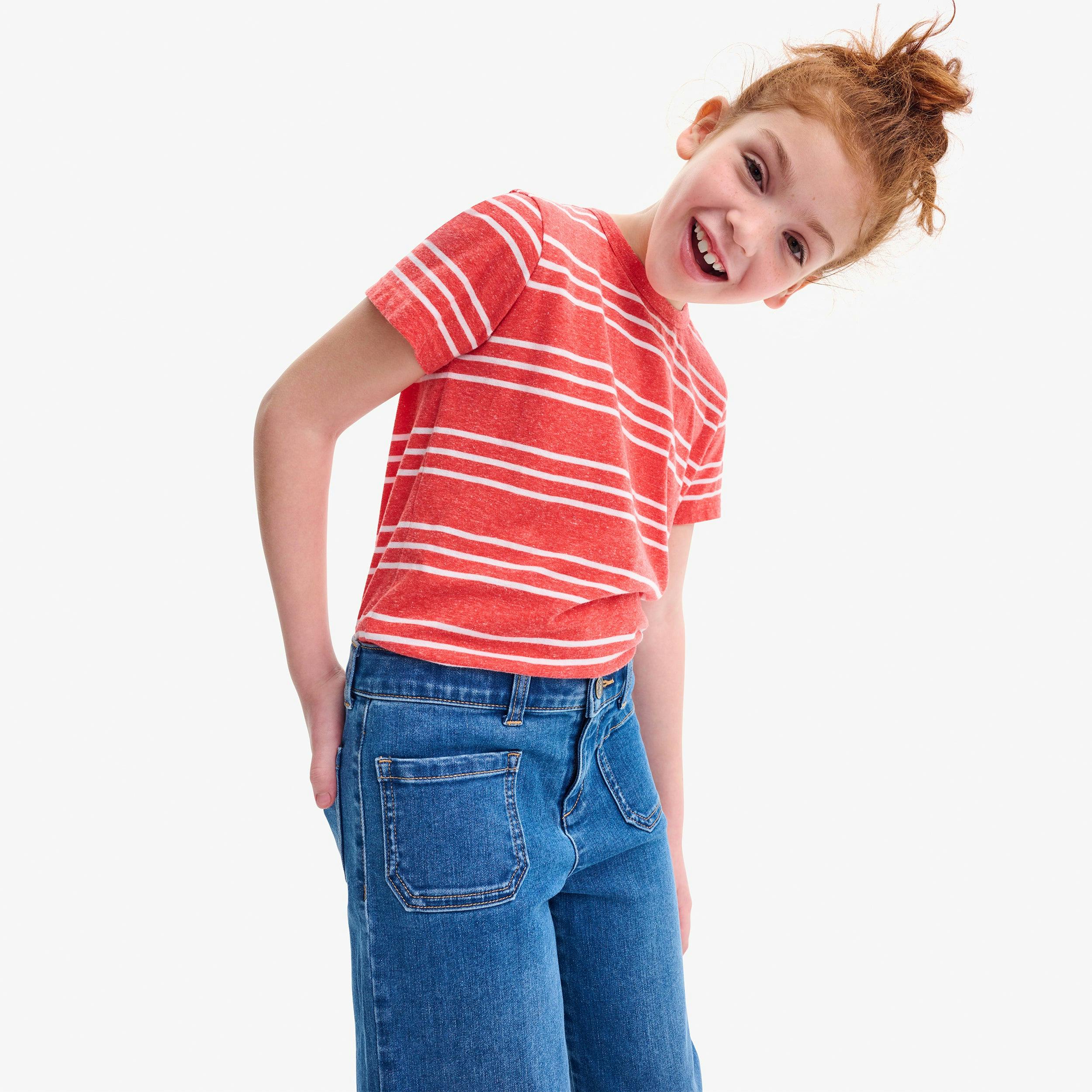 Kids patch pocket jean