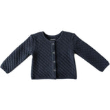 Cozy Essentials Snap Front Jacket, Blue