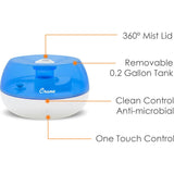 0.2 Gal. Personal Ultrasonic Cool Mist Humidifier for Small Rooms