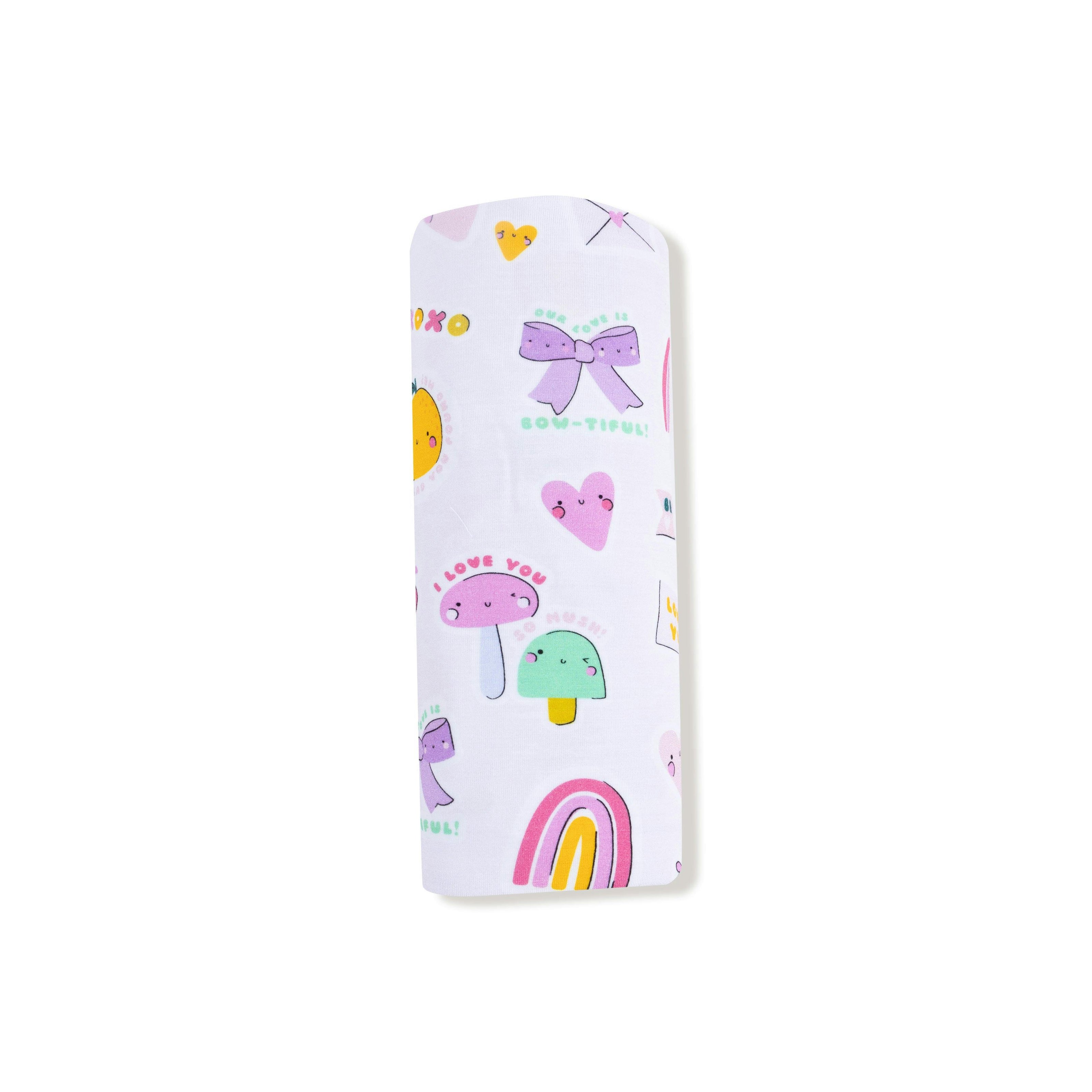 My Funny Valentine - Pink - Swaddle Blanket