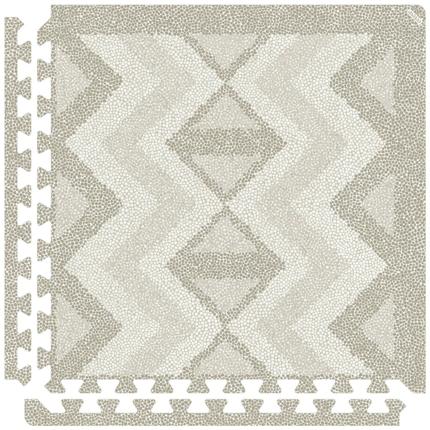Kilim - Feather Gray - Play Mat, Prints