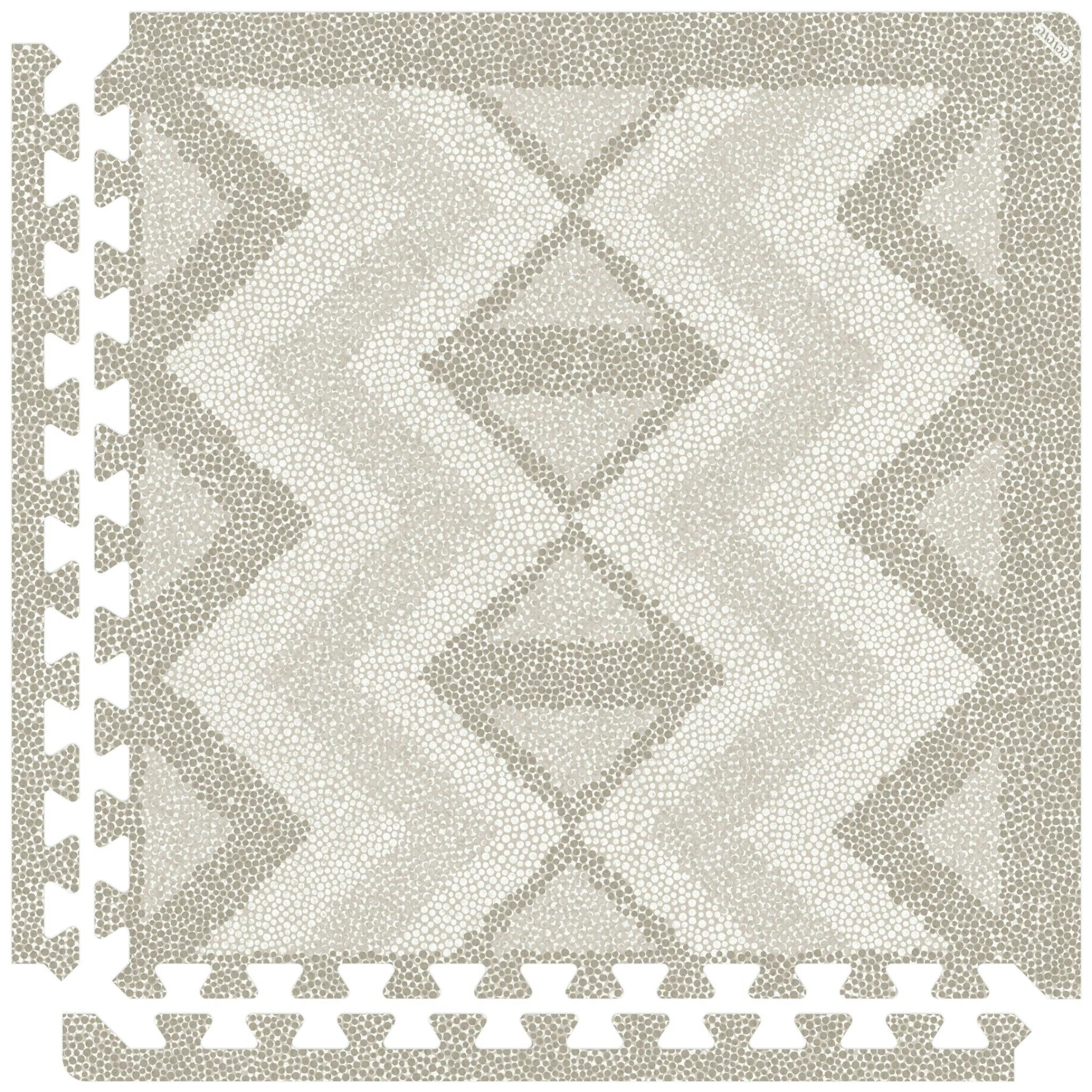 Kilim - Feather Gray - Play Mat, Prints