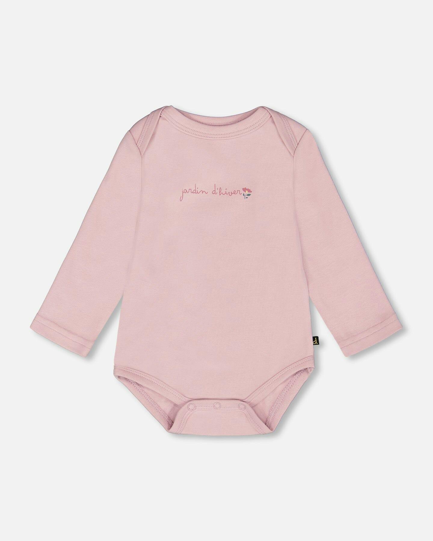 Organic Cotton Long Sleeve Romper