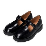 Berta Buckle Leather Mary Janes