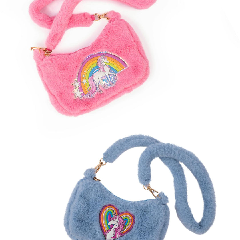Rainbow Cuddle Crossbody Purse Bundle