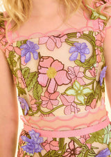 Bonnie Sleeve Embroidered Top