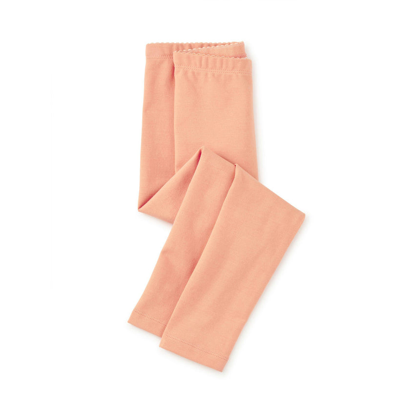 Solid Leggings, Shell Coral