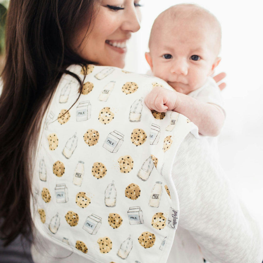 3 Pack Premium Burp Cloths - Chip