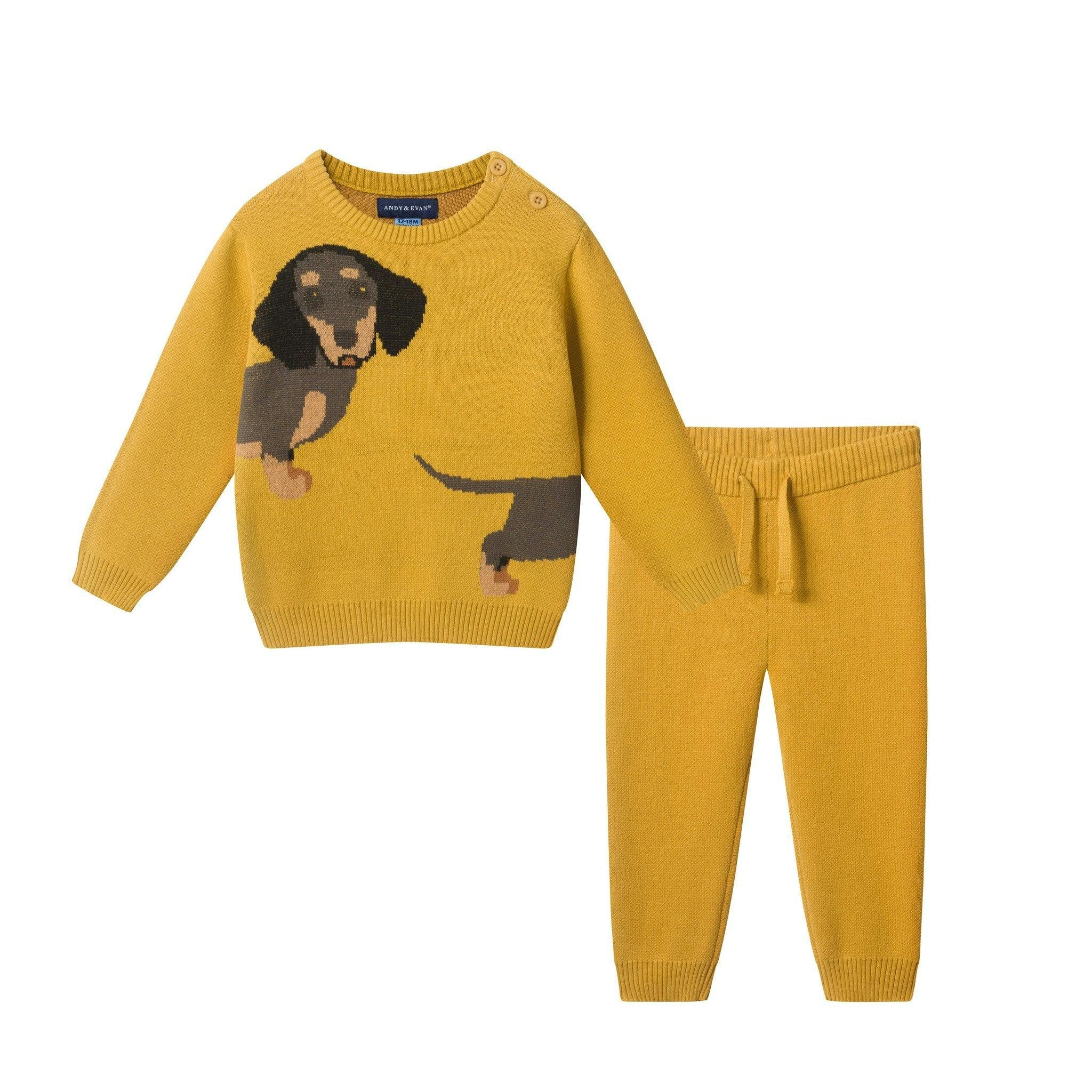 Infant Sweater Knit Set | Hot Diggity Dog