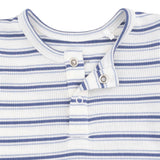 Vintage Stripe Blue - Long Sleeve Henley Play Set