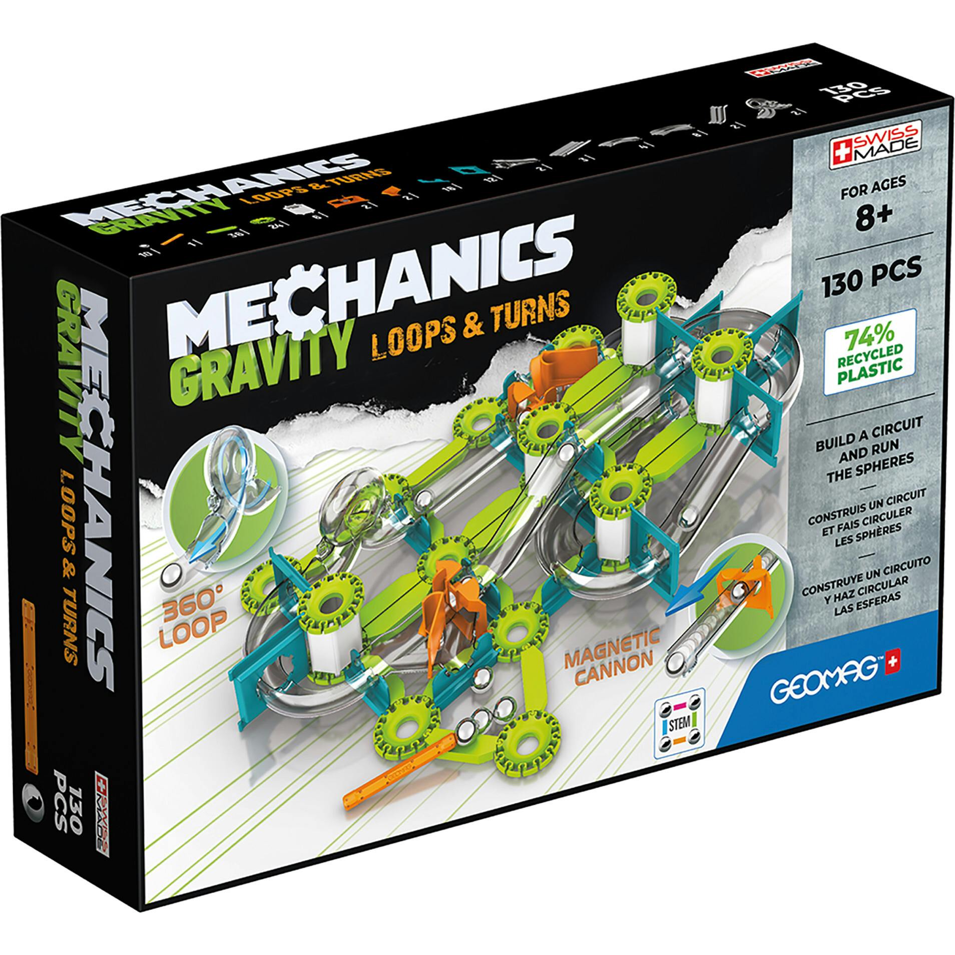Loops & Turns Recycled, 130 Pieces - 8+ Y