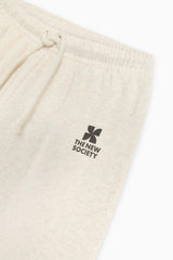 TNS Logo Jogging Whisper White Melange