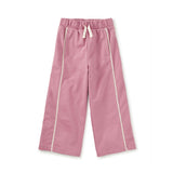 Lace Trim Track Pants, Hydrangea