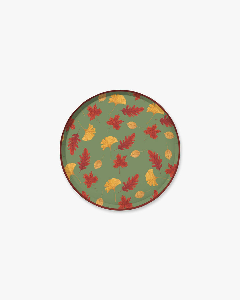 Hedgerow Hors d’Oeuvres Plate in Malachite