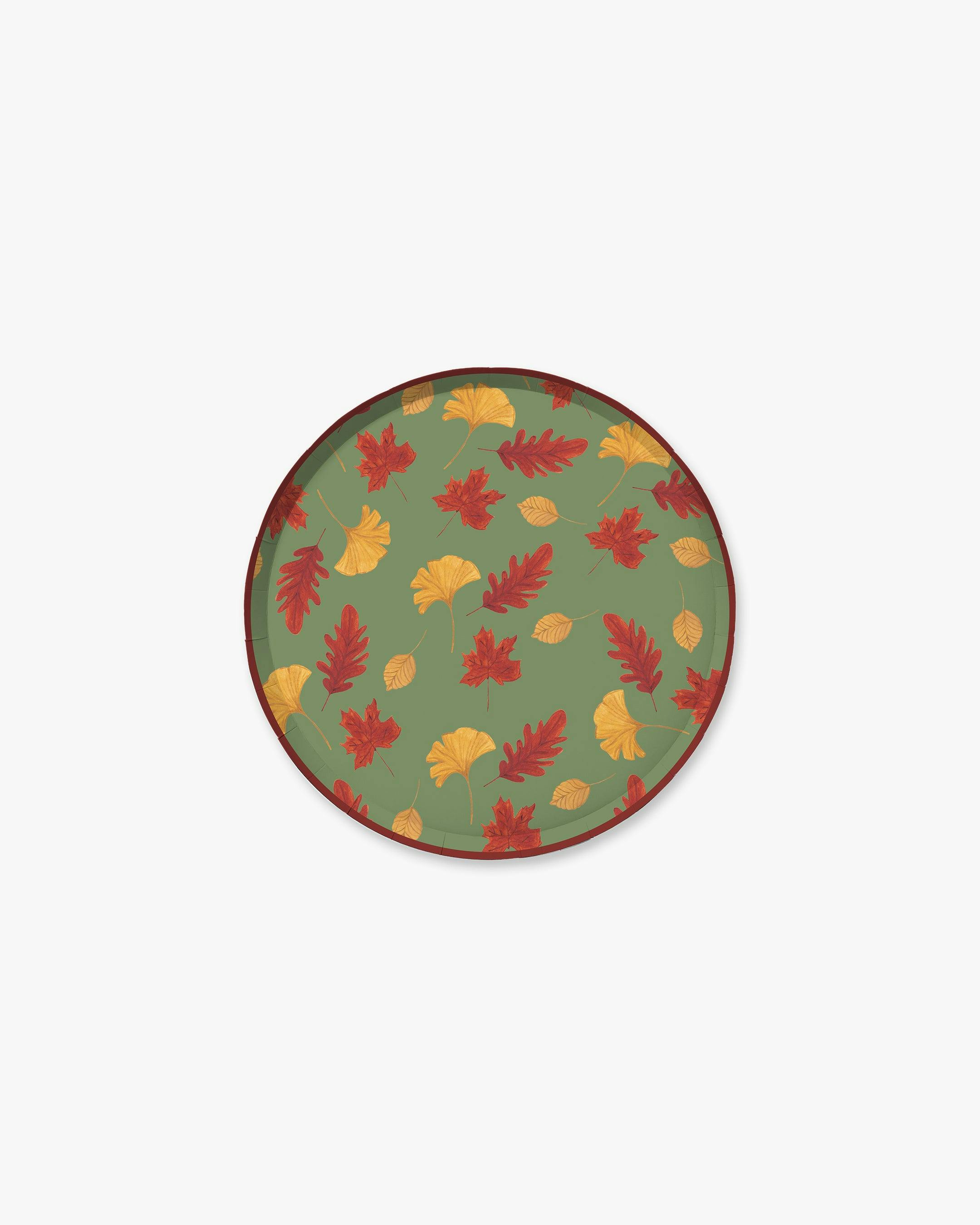 Hedgerow Hors d’Oeuvres Plate in Malachite