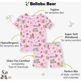 Mermaid Lagoon Kids Pajama Short Set