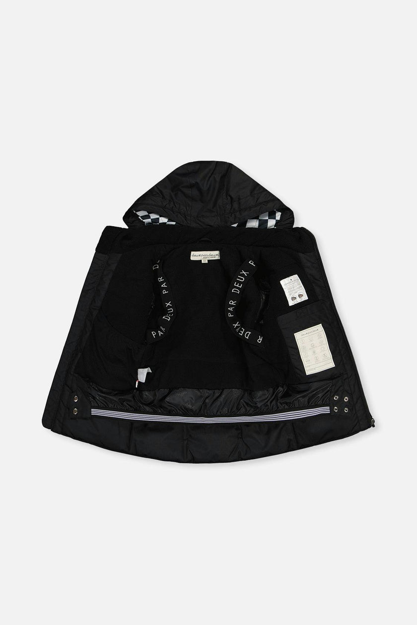Two Piece Teknik Snowsuit Black And White