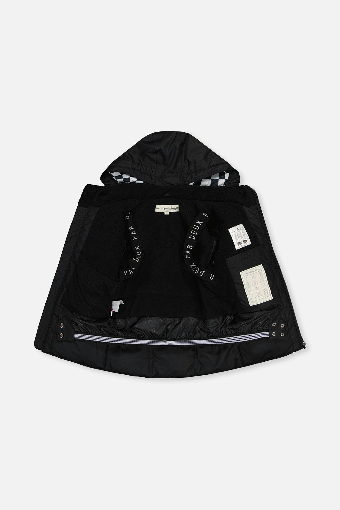 Two Piece Teknik Snowsuit Black And White