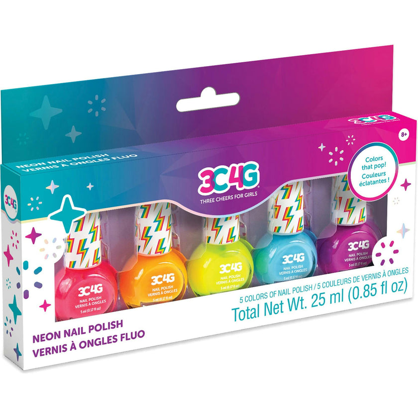 3C4G: Neon Nail Polish Set