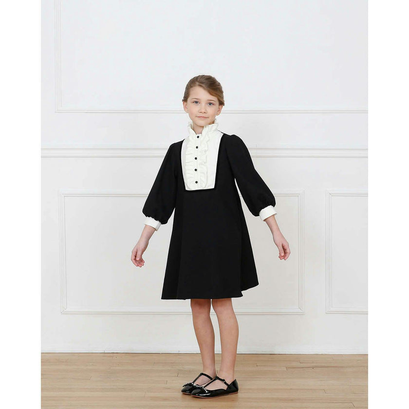 Diana dress (black/ivory)