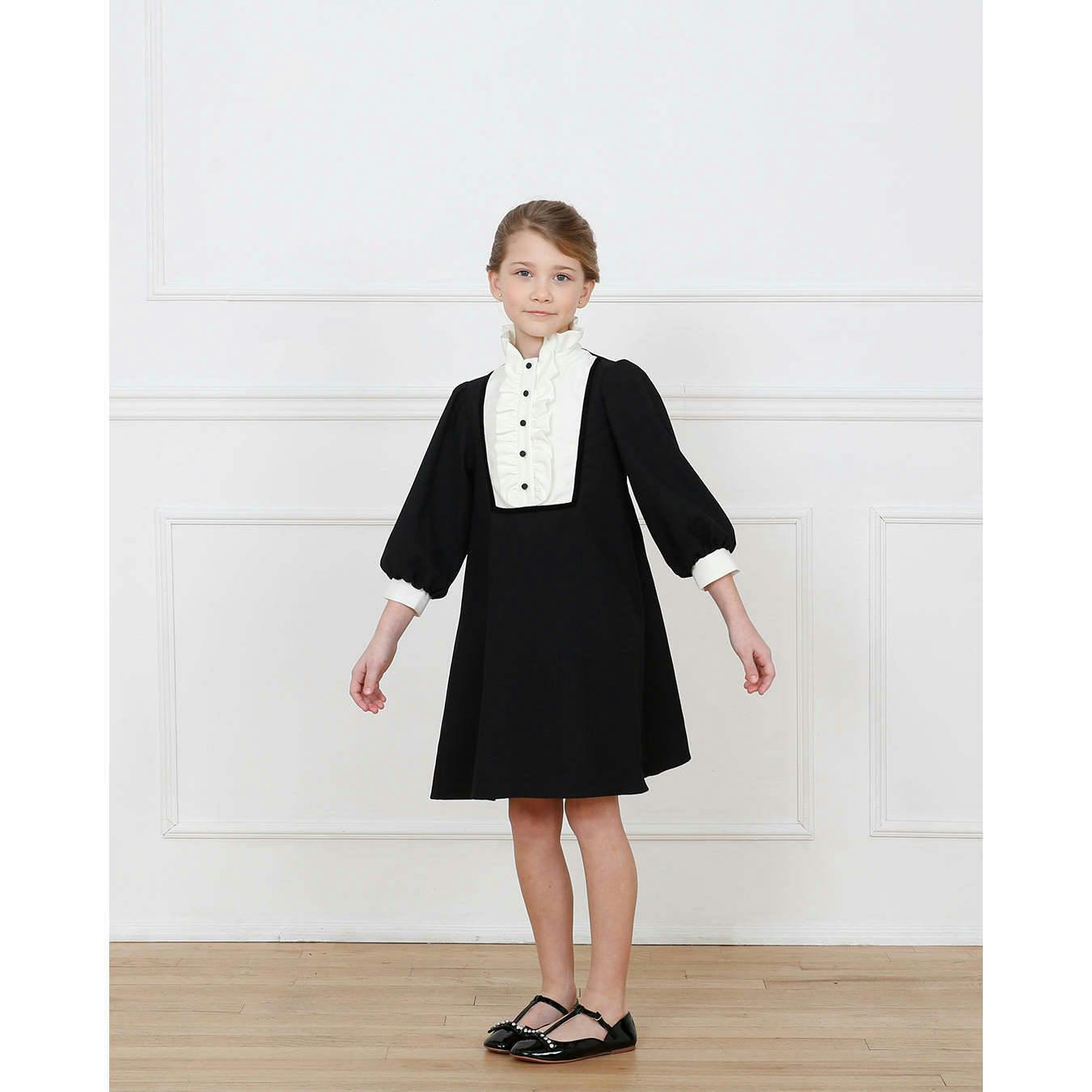 Diana dress (black/ivory)