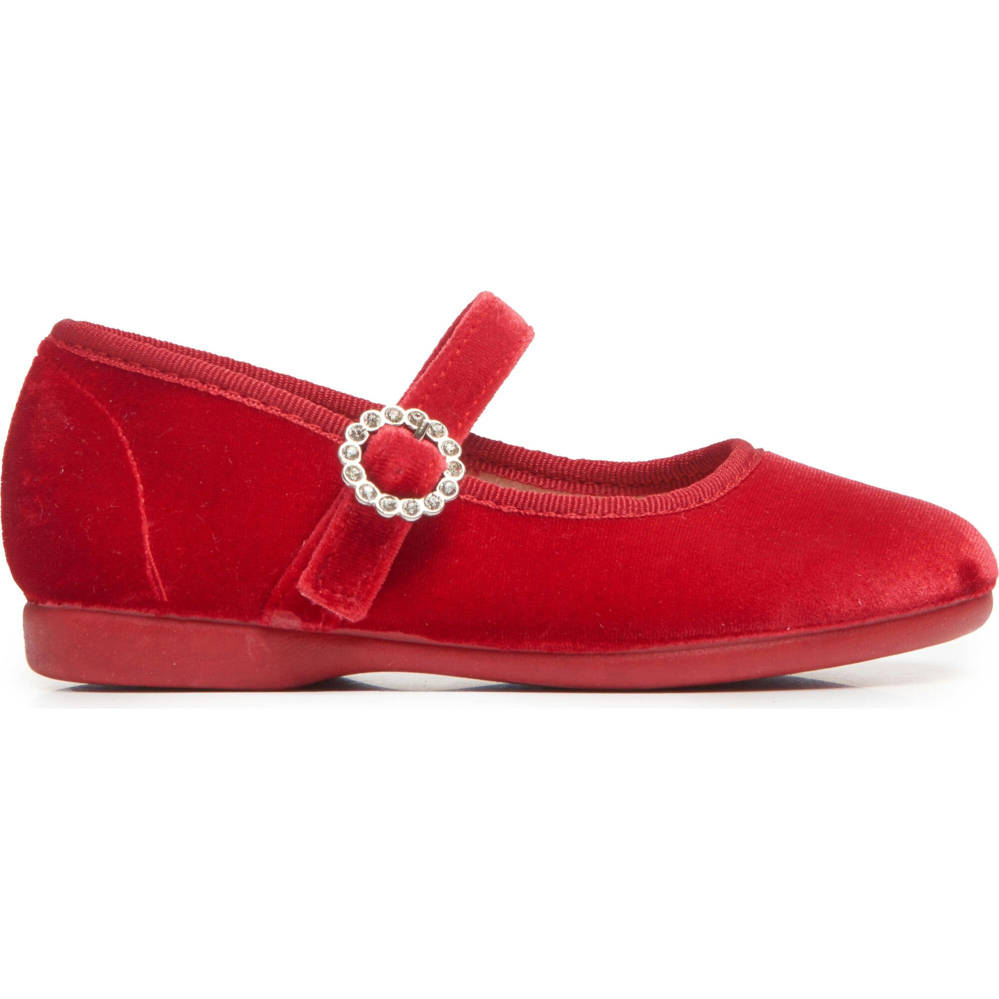 Classic Velvet Mary Janes