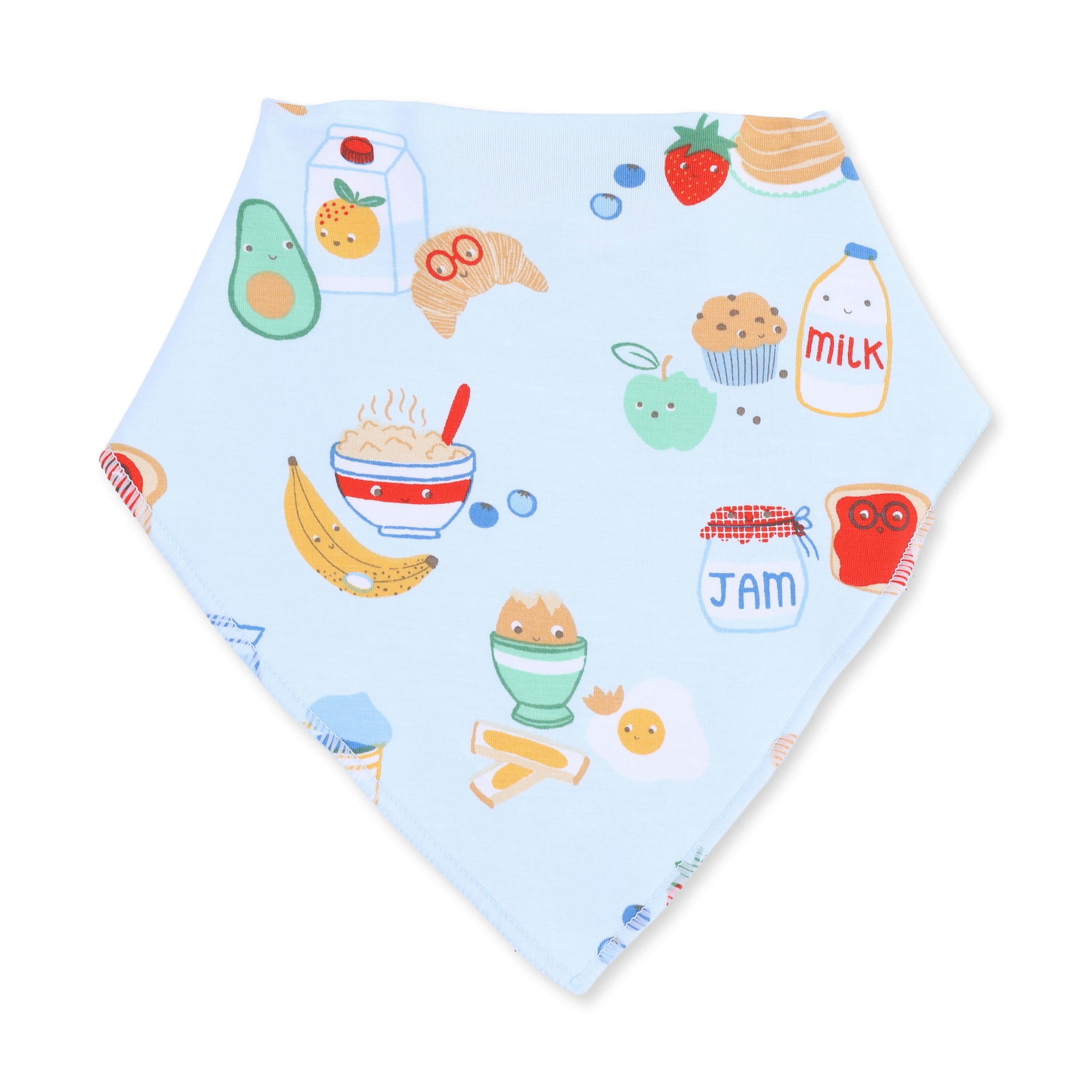 Breakfast Club Blue - Bandana Bib