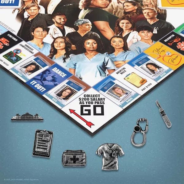 MONOPOLY: Grey's Anatomy - Collectible Licensed Edition