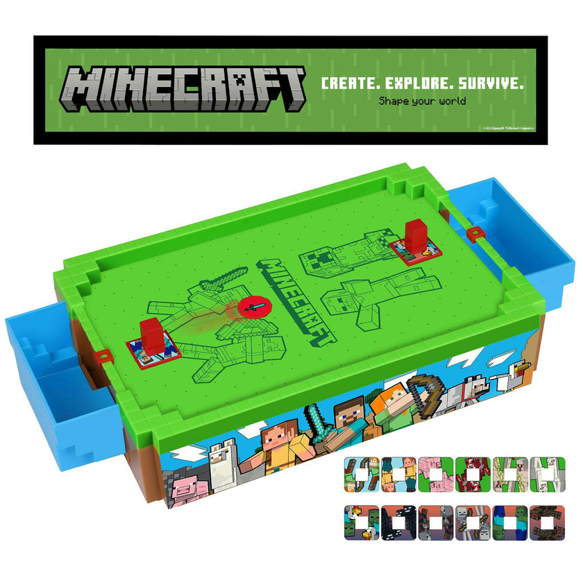 Minecraft Arcade: Mini Air Hockey - Overworld
