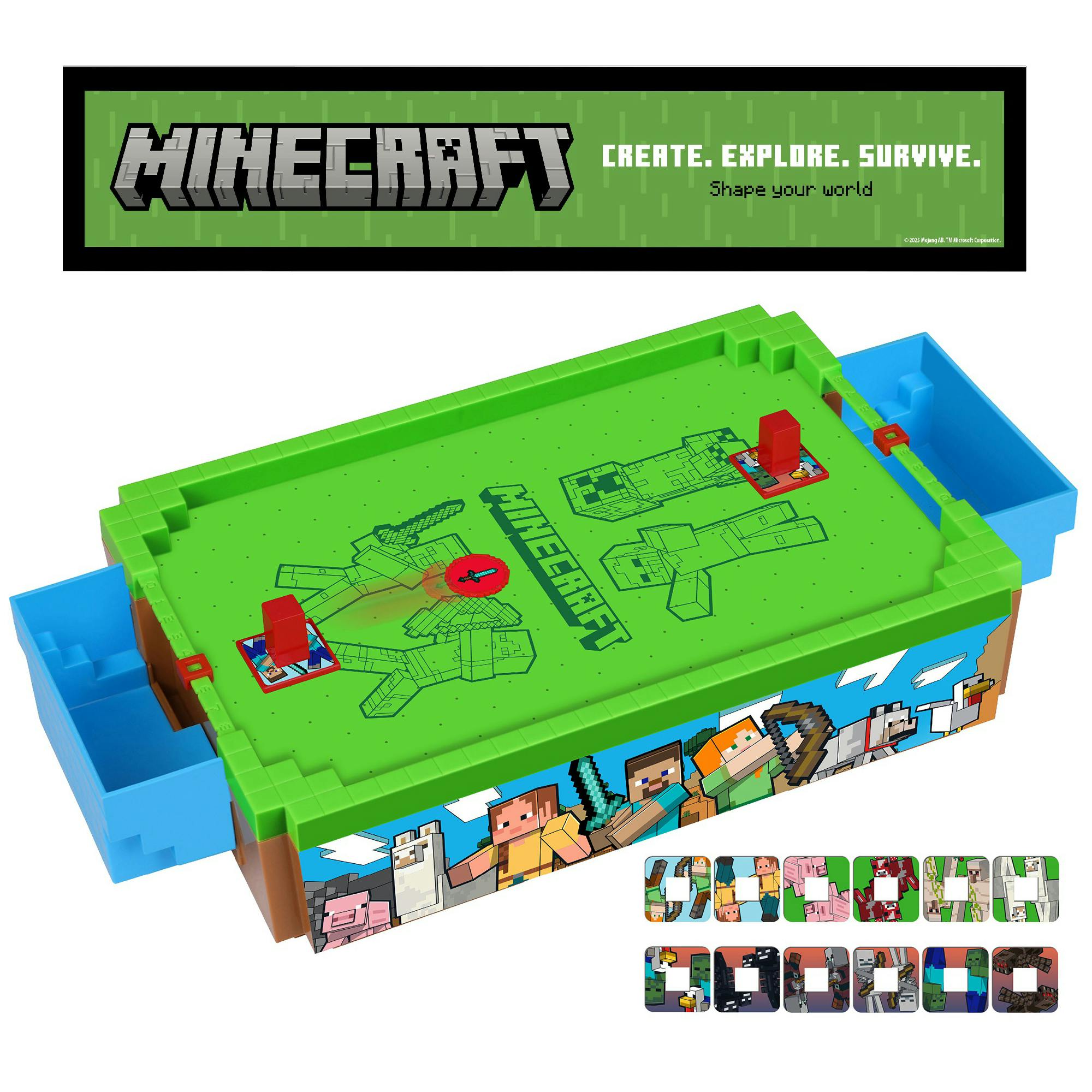 Minecraft Arcade: Mini Air Hockey - Overworld