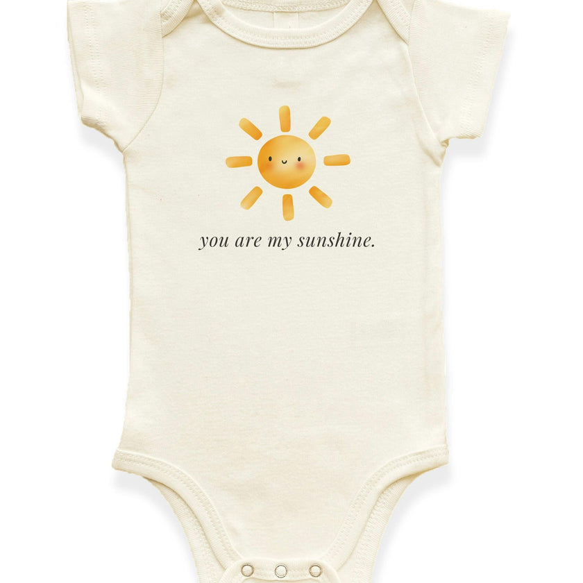 You Are My Sunshine Organic Cotton Baby Bodysuit