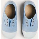 Canvas Plimsolls in Blue (20-37EU)