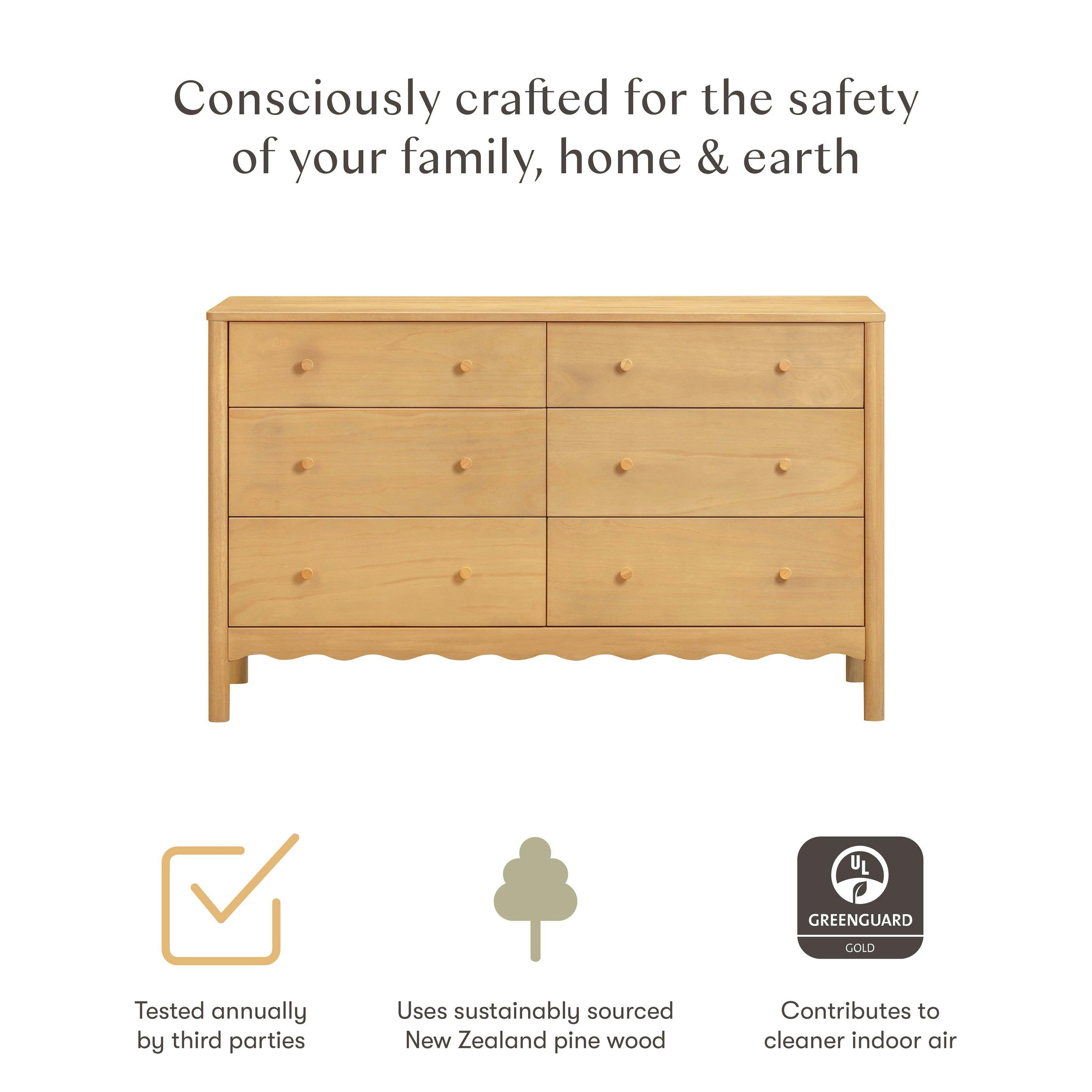 Babyletto Swell 6-Drawer Assembled Dresser