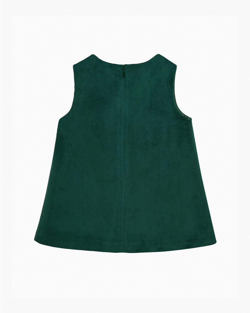 Baby Esme Velvet Pinafore