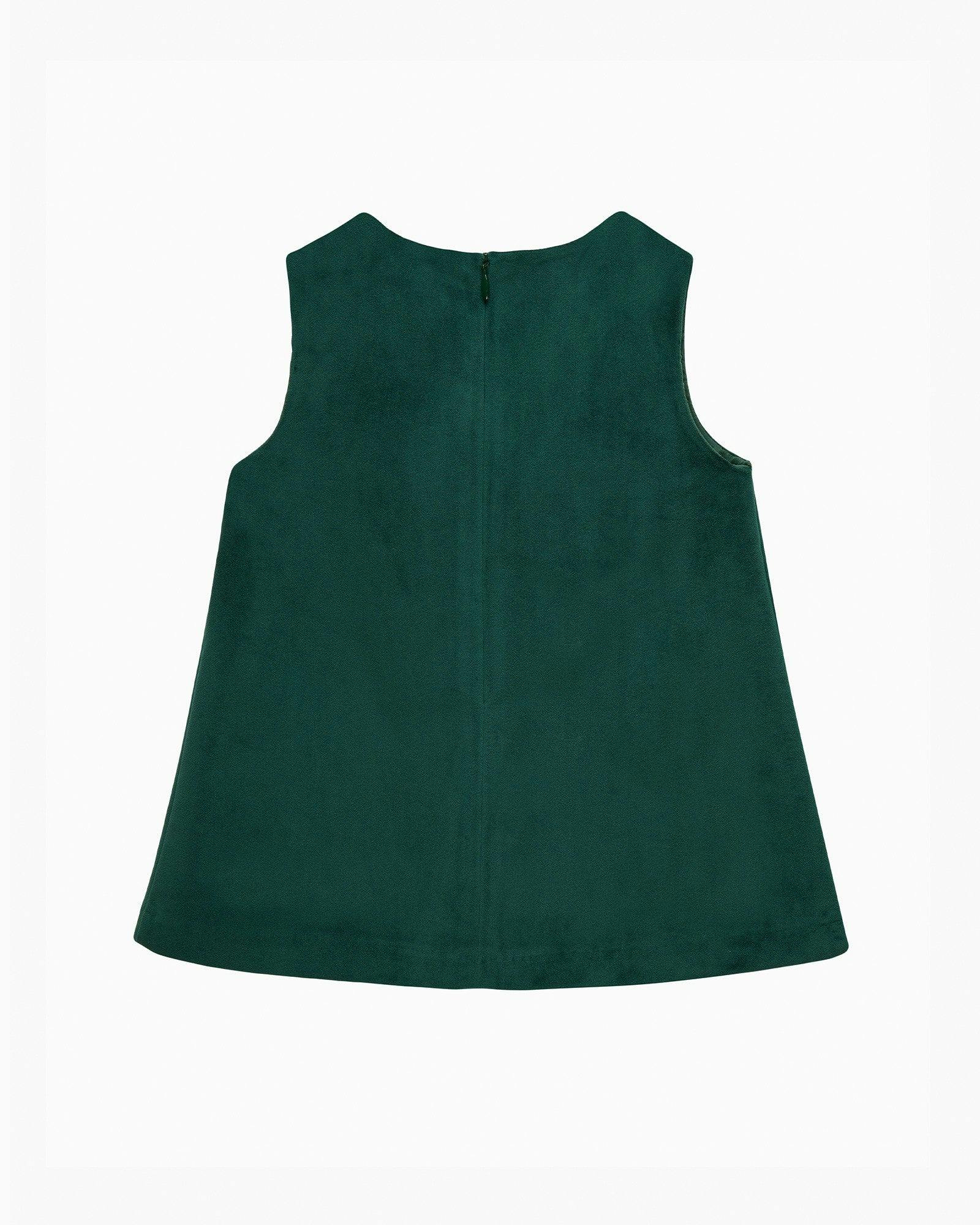 Baby Esme Velvet Pinafore