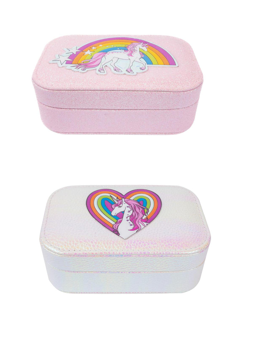 Pretty Precious Unicorn Jewelry Box 2pc Bundle