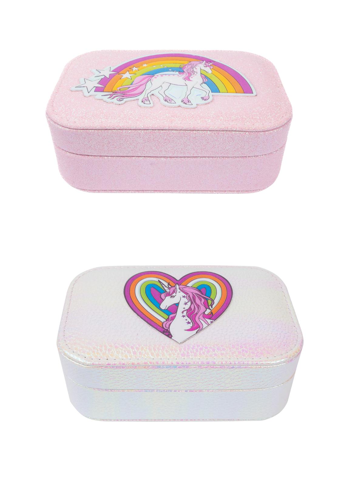Pretty Precious Unicorn Jewelry Box 2pc Bundle