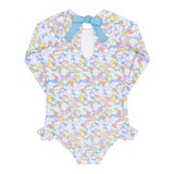 girls jasmine blossom rashguard one piece