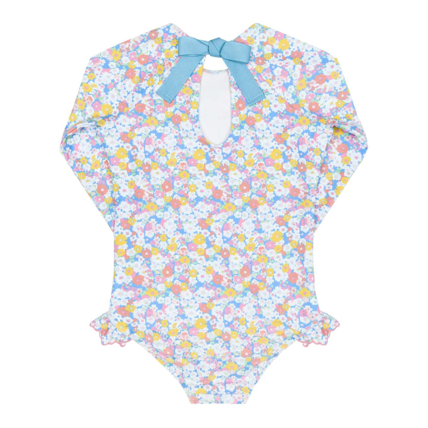 girls jasmine blossom rashguard one piece
