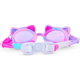 Tie-Dye Tabby Kids’ Swim Goggles