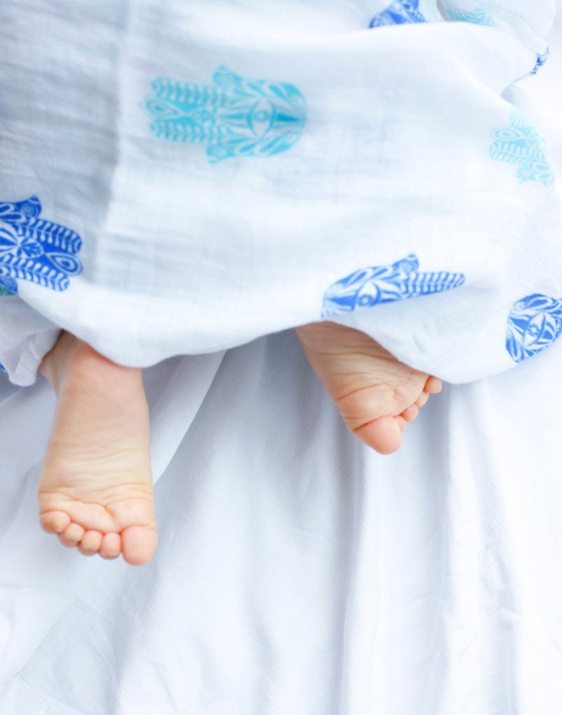 Organic Cotton Muslin Swaddle