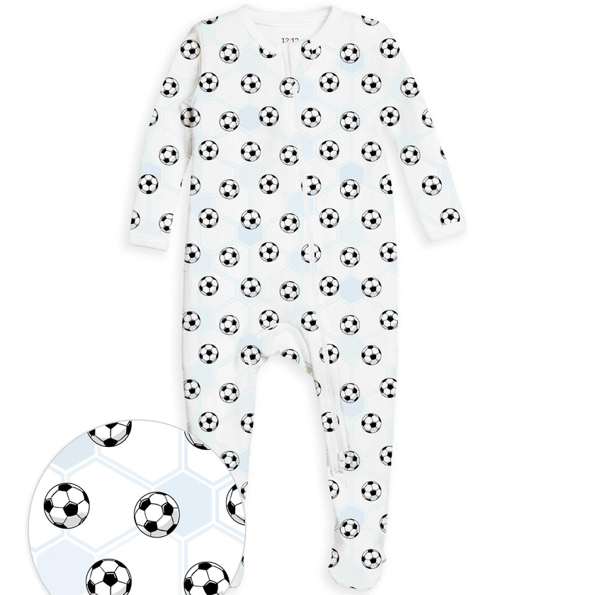 The Organic Zipper Footie [Soccer]