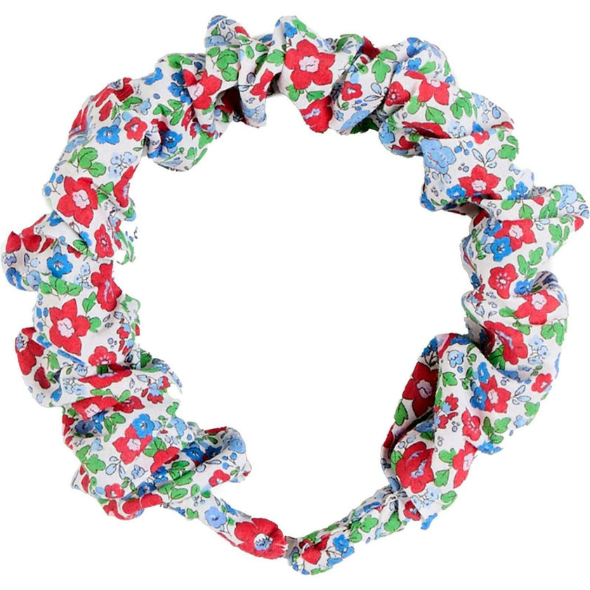 Emilia Floral Scrunchie Hairband