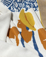 Un Beau Poisson Knit Blanket