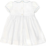 Eloise Dress in Smocked Sailboats