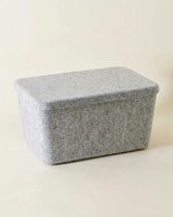 The Sculpted Bin - Wide with Lid