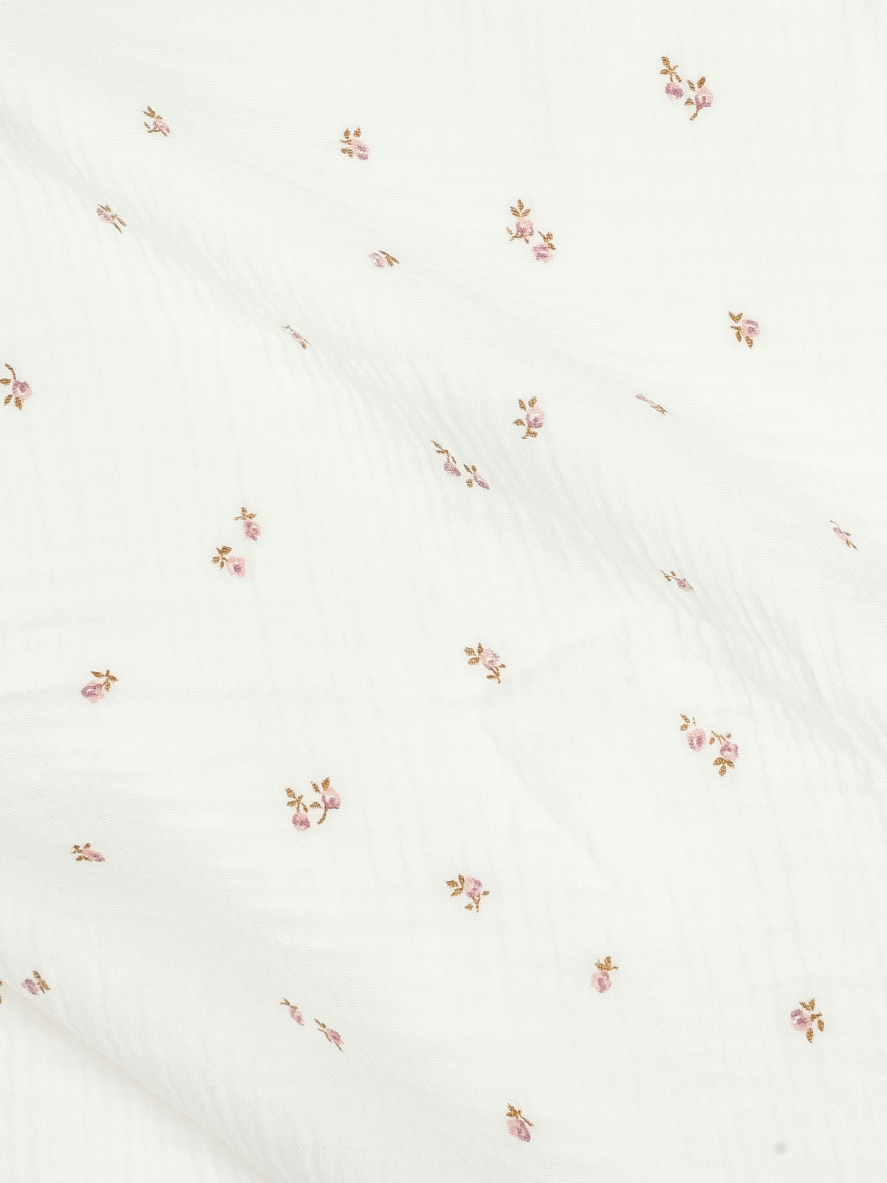 Muslin Swaddle Blanket - Etta Floral