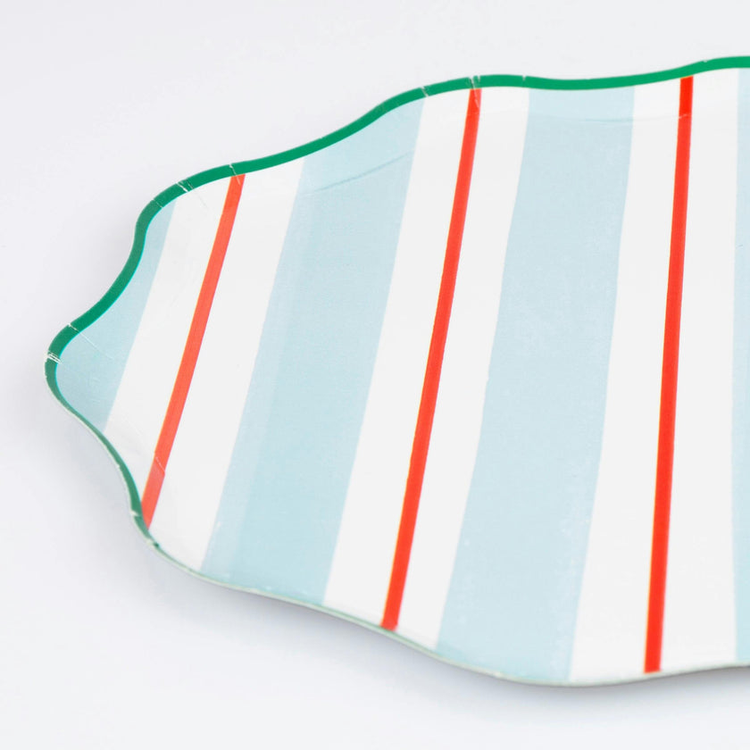 Preppy Stripe Side Plates